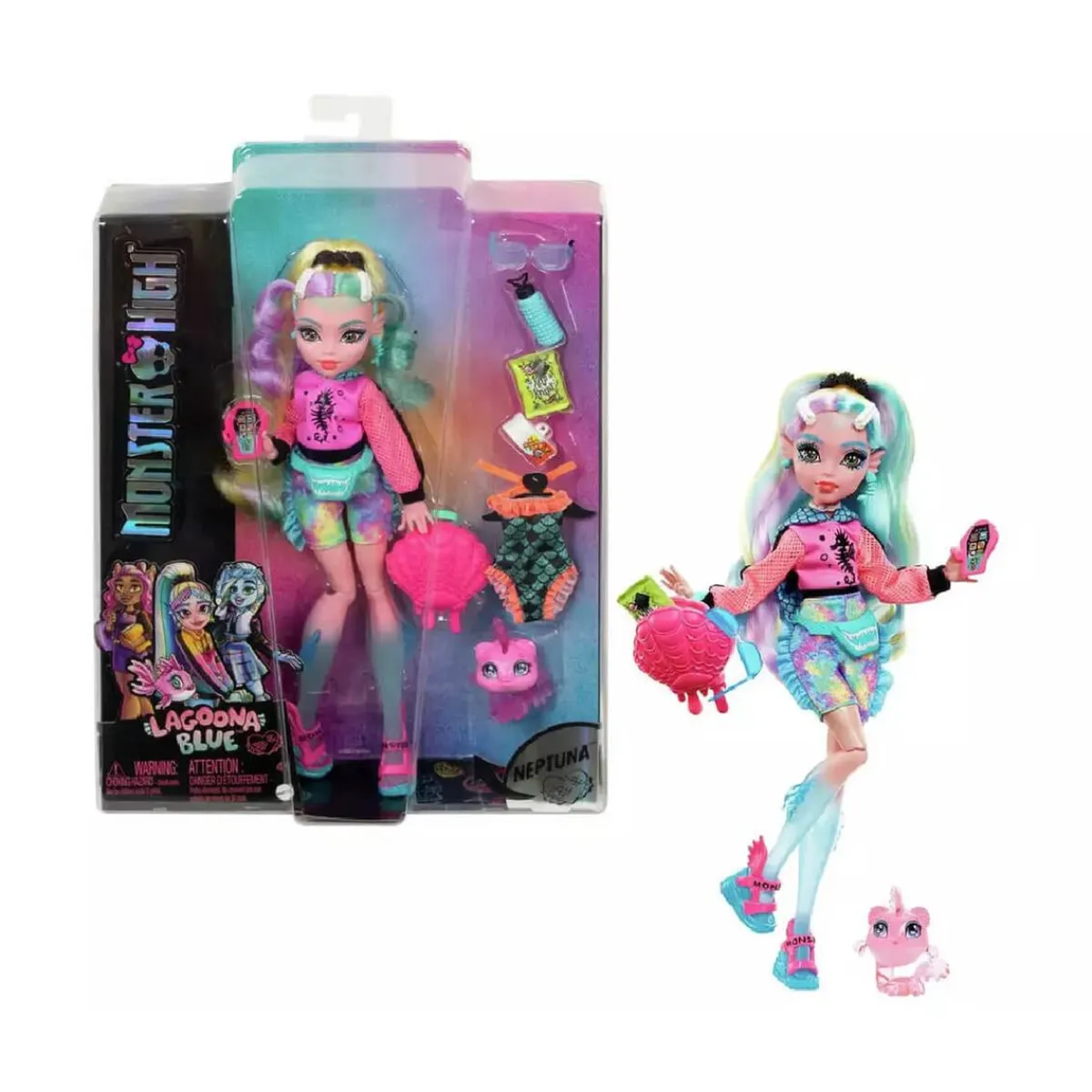 MATTEL Muñecas*Monster High - Muñeca Lagoona Blue