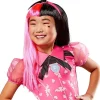 RUBIE'S Disfraces|Halloween*Monster High - Peluca Draculaura para niñas, talla standard para carnaval, navidad, cumpleaños y Halloween