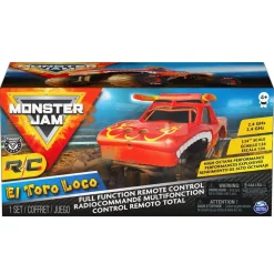 BIZAK Vehículos Y Circuitos*Monster Jam - El toro loco radiocontrol