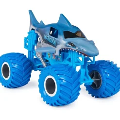 MONSTER JAM Vehículos Y Circuitos*- Vehículo die cast Megalodon oscuro 1:24