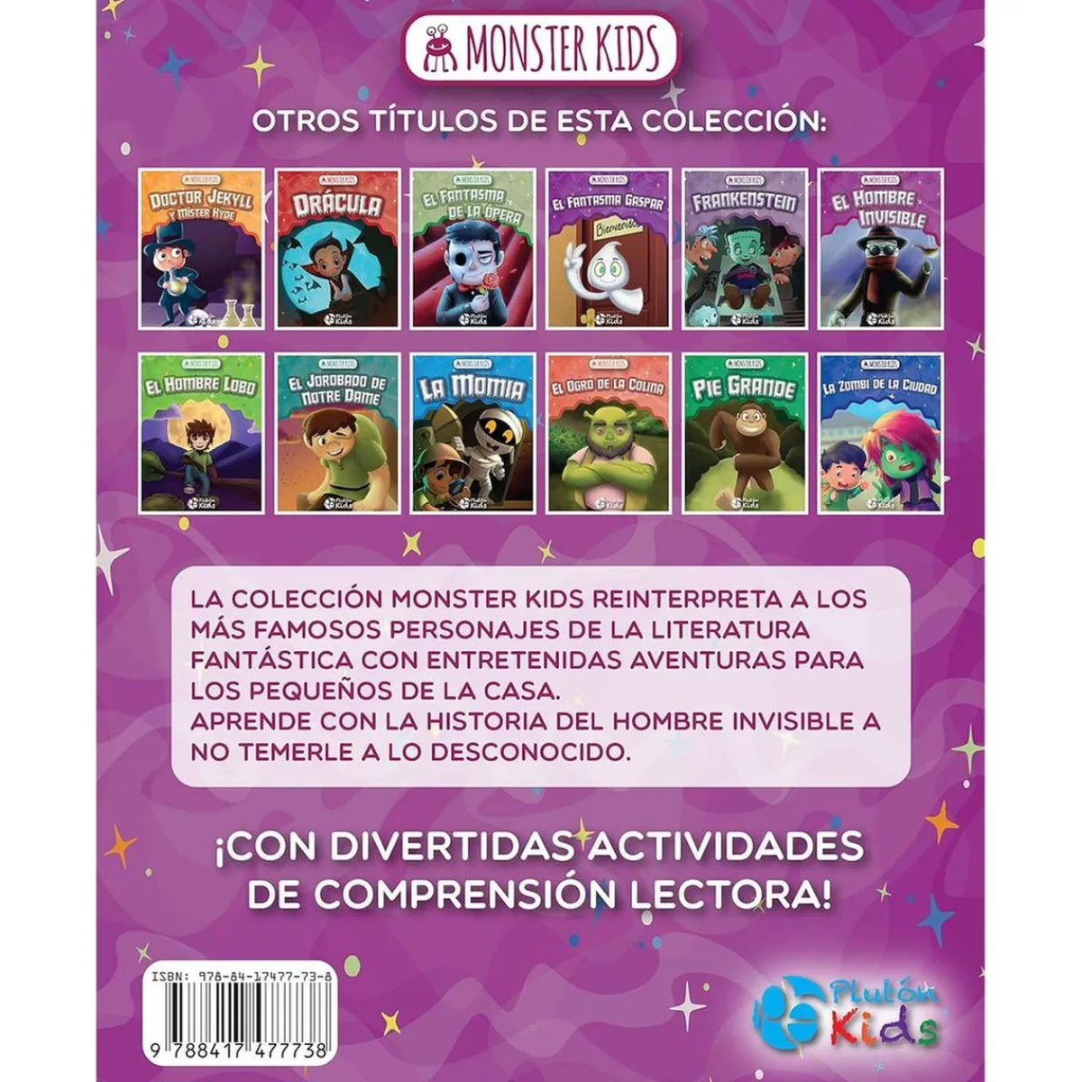 SPIN MASTER Juguetes Educativos Y Libros*Monster Kids - El hombre invisible