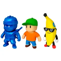BIZAK Figuras De Acción*Monsterflex - Pack 3 Stumble Guys