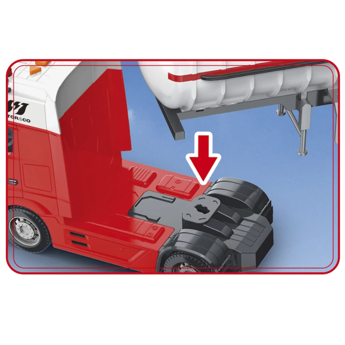 MOTOR & CO Vehículos Y Circuitos*- Camión Contenedor (Varios Modelos)