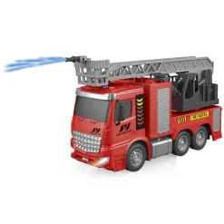 MOTOR & CO Vehículos Y Circuitos*- Camión de Bomberos con Luz y Sonido