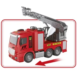 MOTOR & CO Vehículos Y Circuitos*- Camión de Bomberos con Luz y Sonido