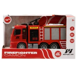 MOTOR & CO Vehículos Y Circuitos*- Camión de Bomberos con Luz y Sonido