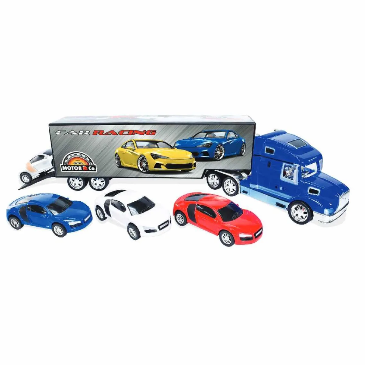 MOTORI & CO Vehículos Y Circuitos*Motor & Co - Maxi camión porta coches (varios colores)