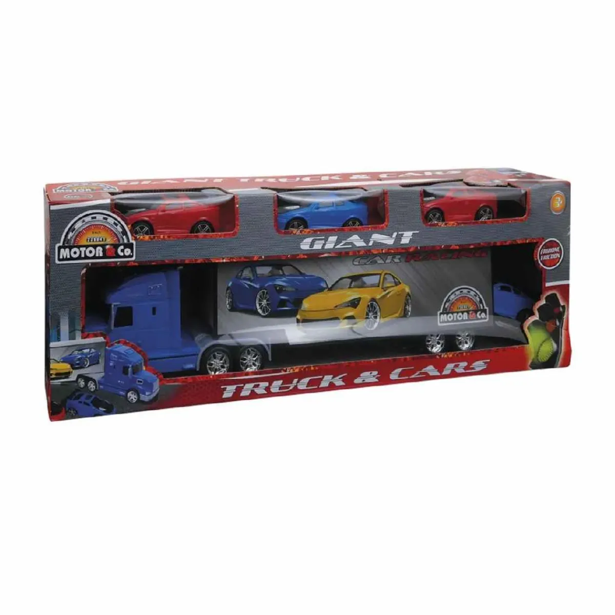 MOTORI & CO Vehículos Y Circuitos*Motor & Co - Maxi camión porta coches (varios colores)