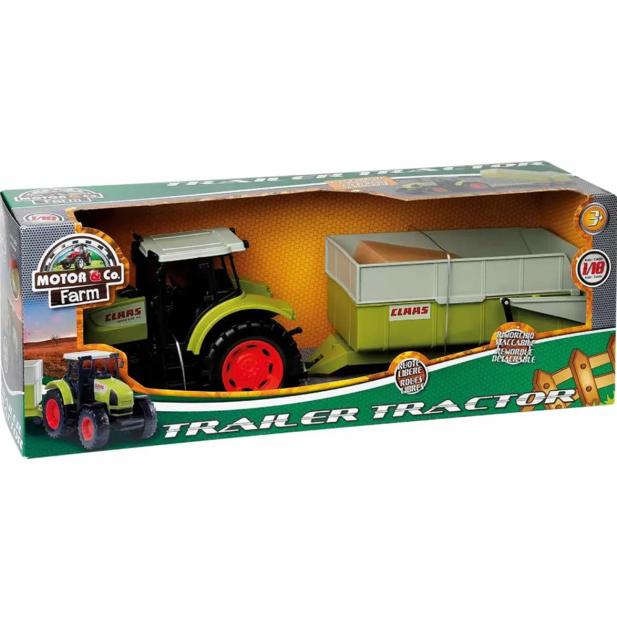 MOTORI & CO Vehículos Y Circuitos*Motor & Co - Tractor con remolque