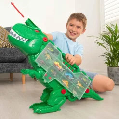 PRENATAL Vehículos Y Circuitos*Motor & Co - T-rex de transporte con 6 accesorios