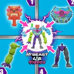 BEAST LAB Figuras De Acción*Mr. Hybrids