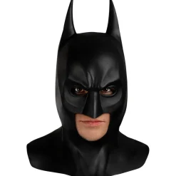Funidelia Disfraces|Halloween*Máscara de Batman de látex El Caballero Oscuro