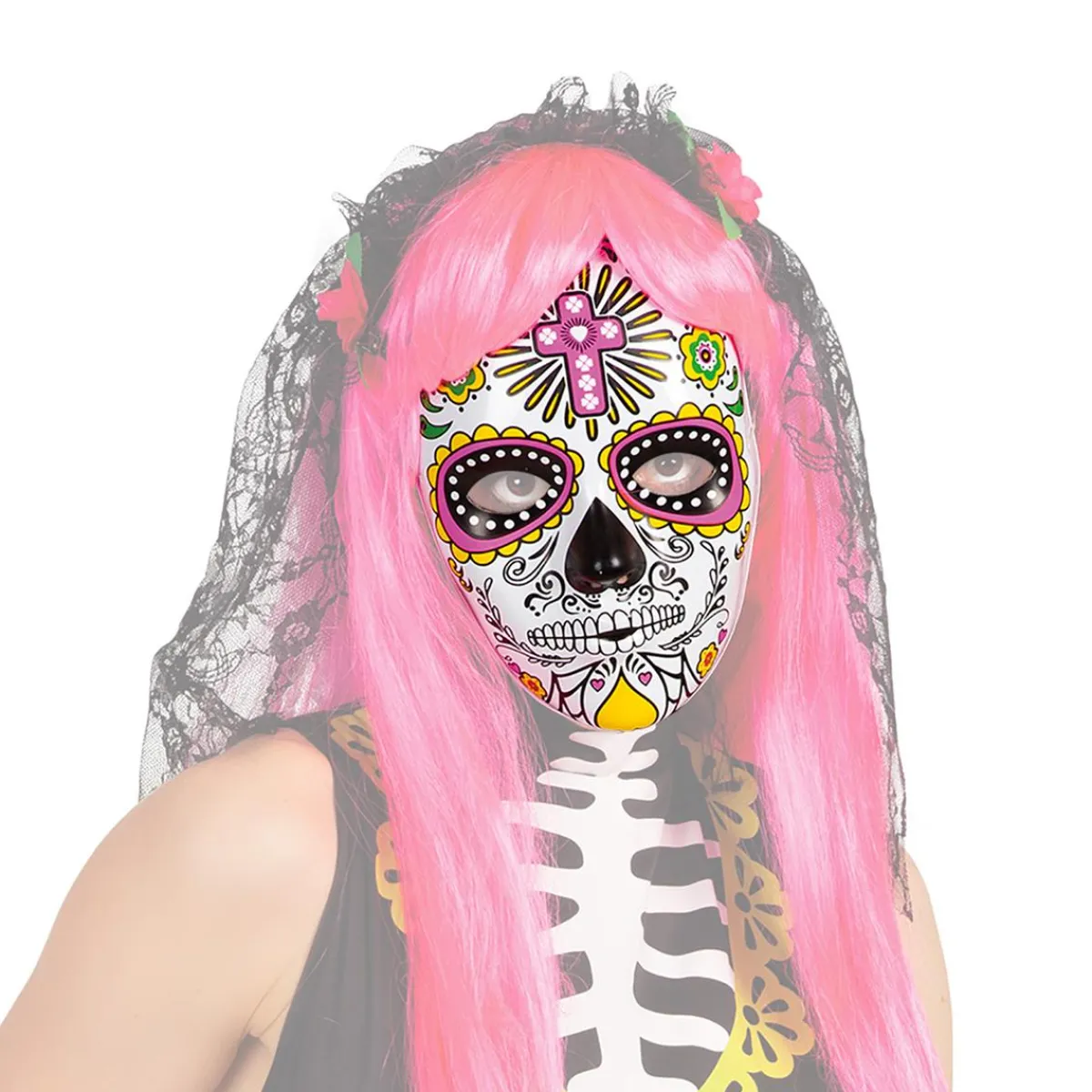 RUBIE'S Disfraces|Halloween*Máscara Katrina Lucky