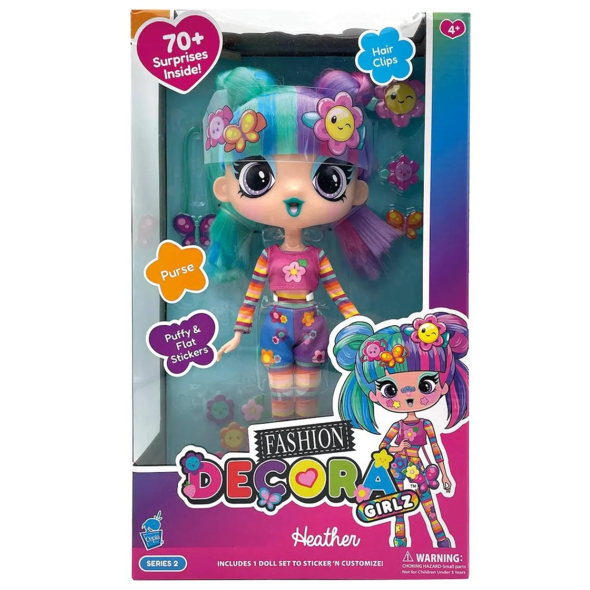 TOY PARTNER Muñecas*Muñeca Decora Fashion Girlz 28 cm (Varios modelos)