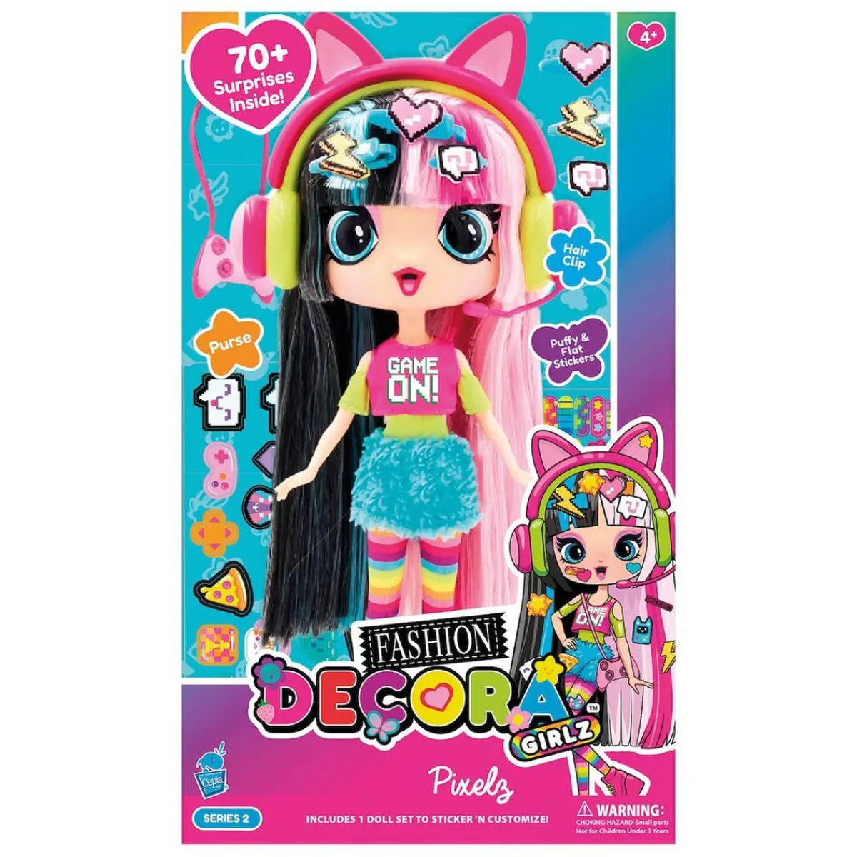 TOY PARTNER Muñecas*Muñeca Decora Fashion Girlz 28 cm (Varios modelos)