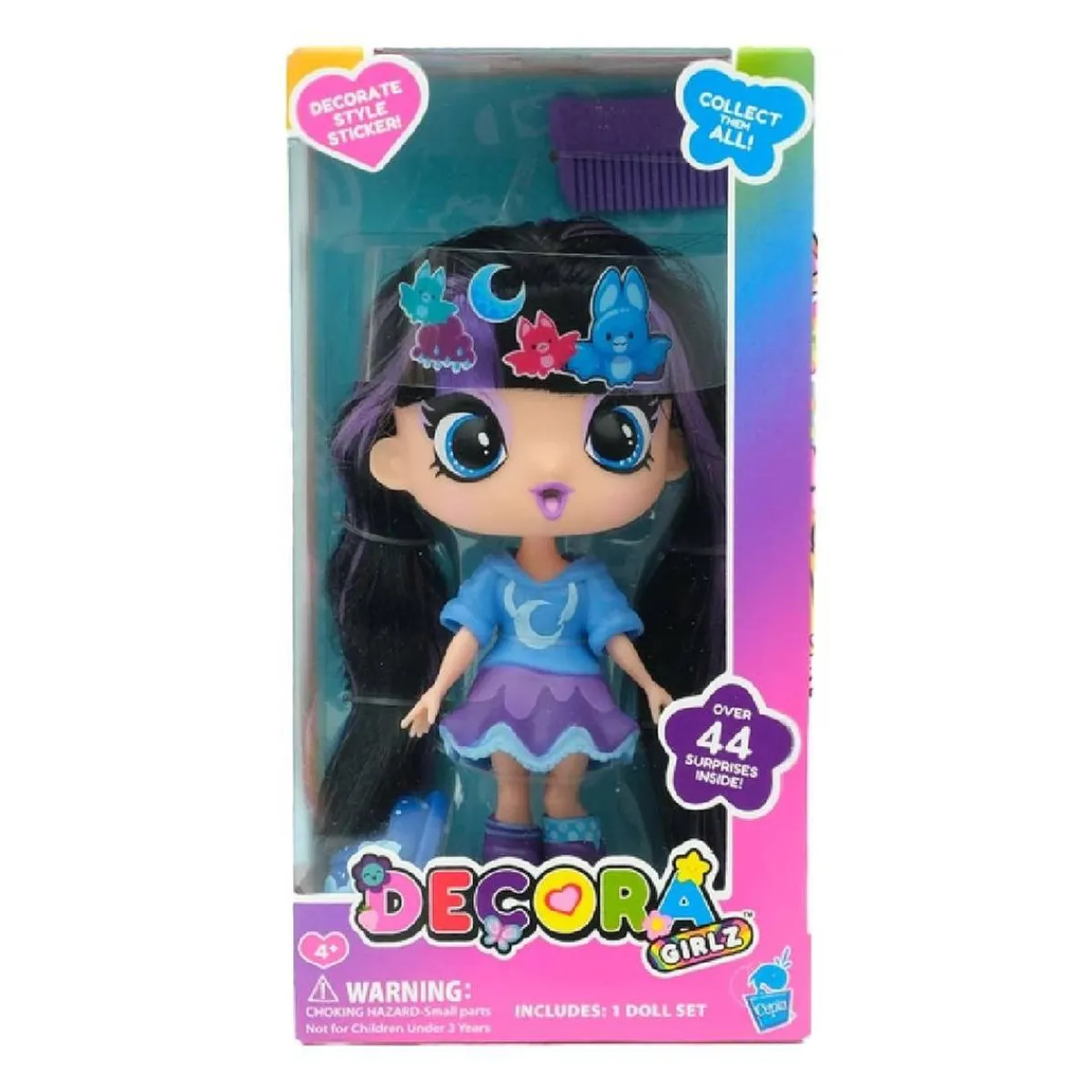 TOY PARTNER Muñecas*Muñeca Decora Girlz 12 cm (Varios modelos)