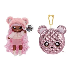 MGA LITTLE TIKES Coleccionables Y Mini Mundos*Na! Na! Na! Surprise 2-in-1 Pom Doll Glam Series - Cali Grizzly