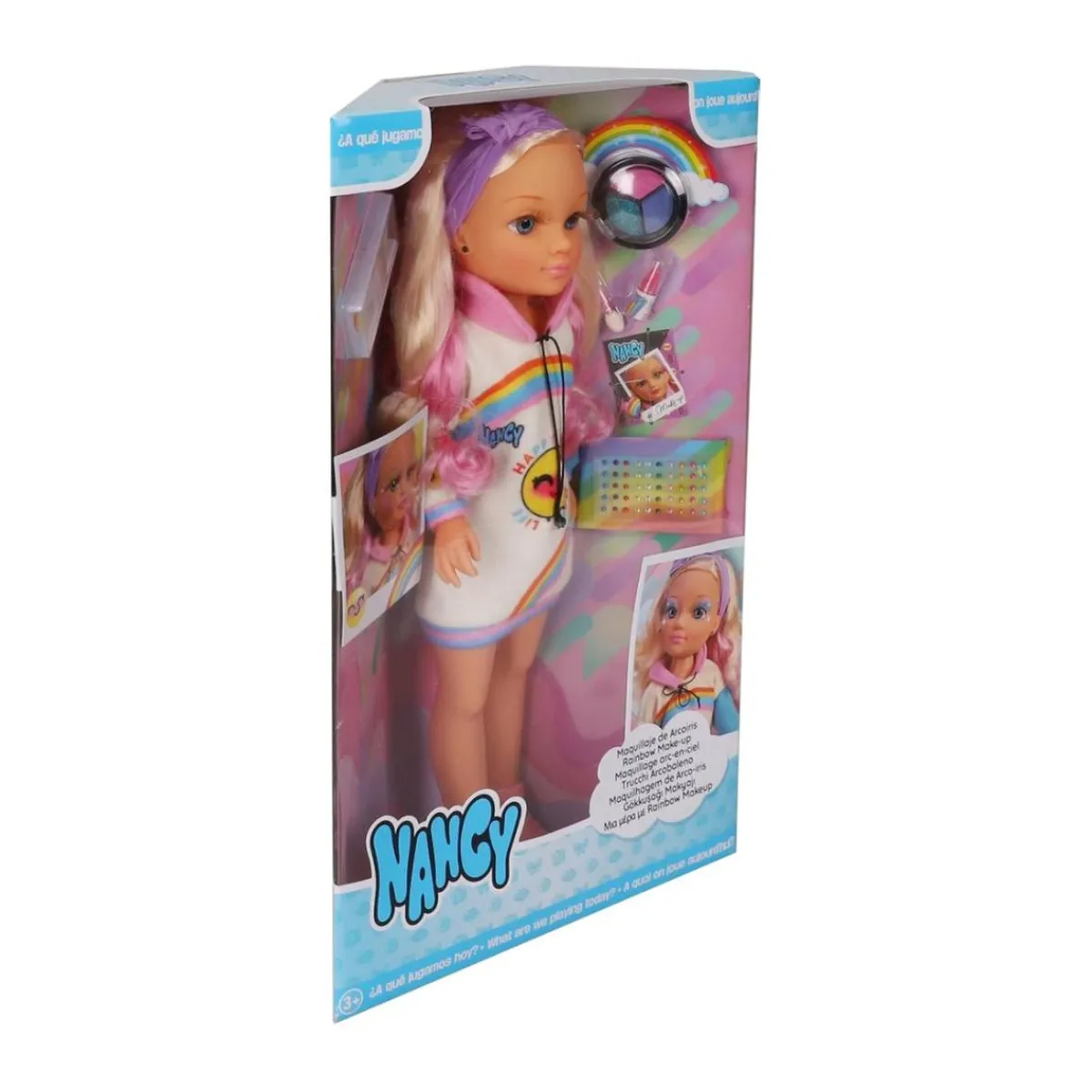 NANCY Muñecas*- Muñeca maquillaje arcoirirs