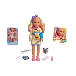 NANCY Muñecas*- Muñeca maquillaje arcoirirs