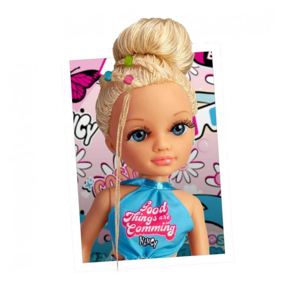 NANCY Muñecas*- Un día de trenzas, pelo rubio