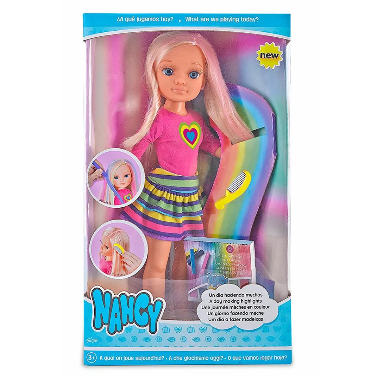 FAMOSA Muñecas*Nancy - Un Día Haciendo Mechas