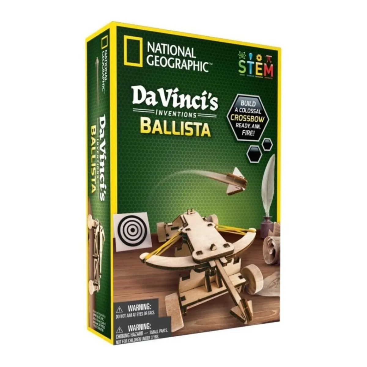 TOY PARTNER S.A. Steam*National Geographic - Ballesta - Inventos de Da Vinci