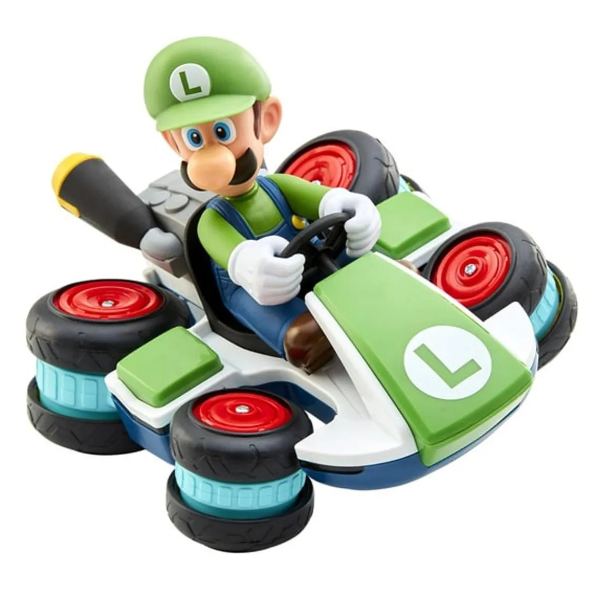 JAKKS PACIFIC Vehículos Y Circuitos*Nintendo - Coche RC antigravedad de Luigi