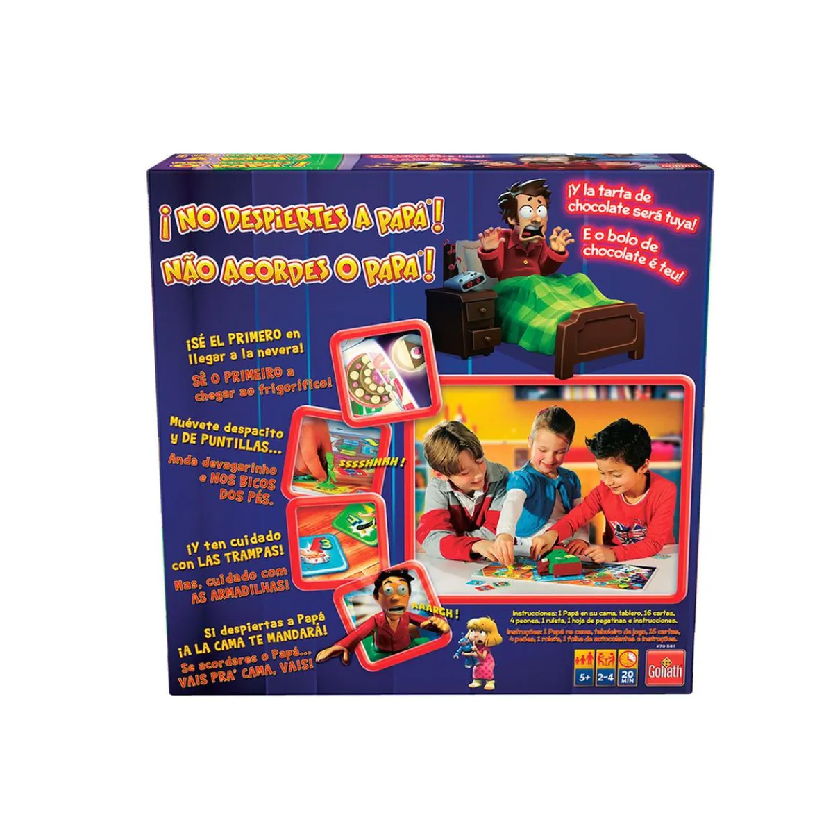 GOLIATH BV. Juguetes Educativos Y Libros|Juegos Y Puzzles*No Despiertes a Papá