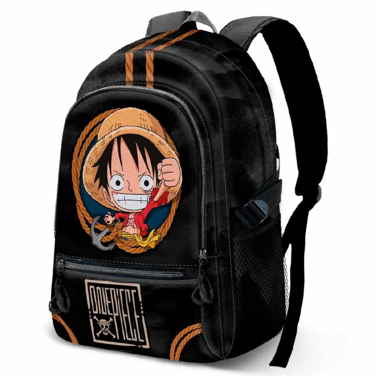 KARACTER MANIA Material Escolar*One Piece - Mochila 44cm Fight FAN 2.2 - Ropes