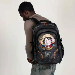 KARACTER MANIA Material Escolar*One Piece - Mochila 44cm Fight FAN 2.2 - Ropes