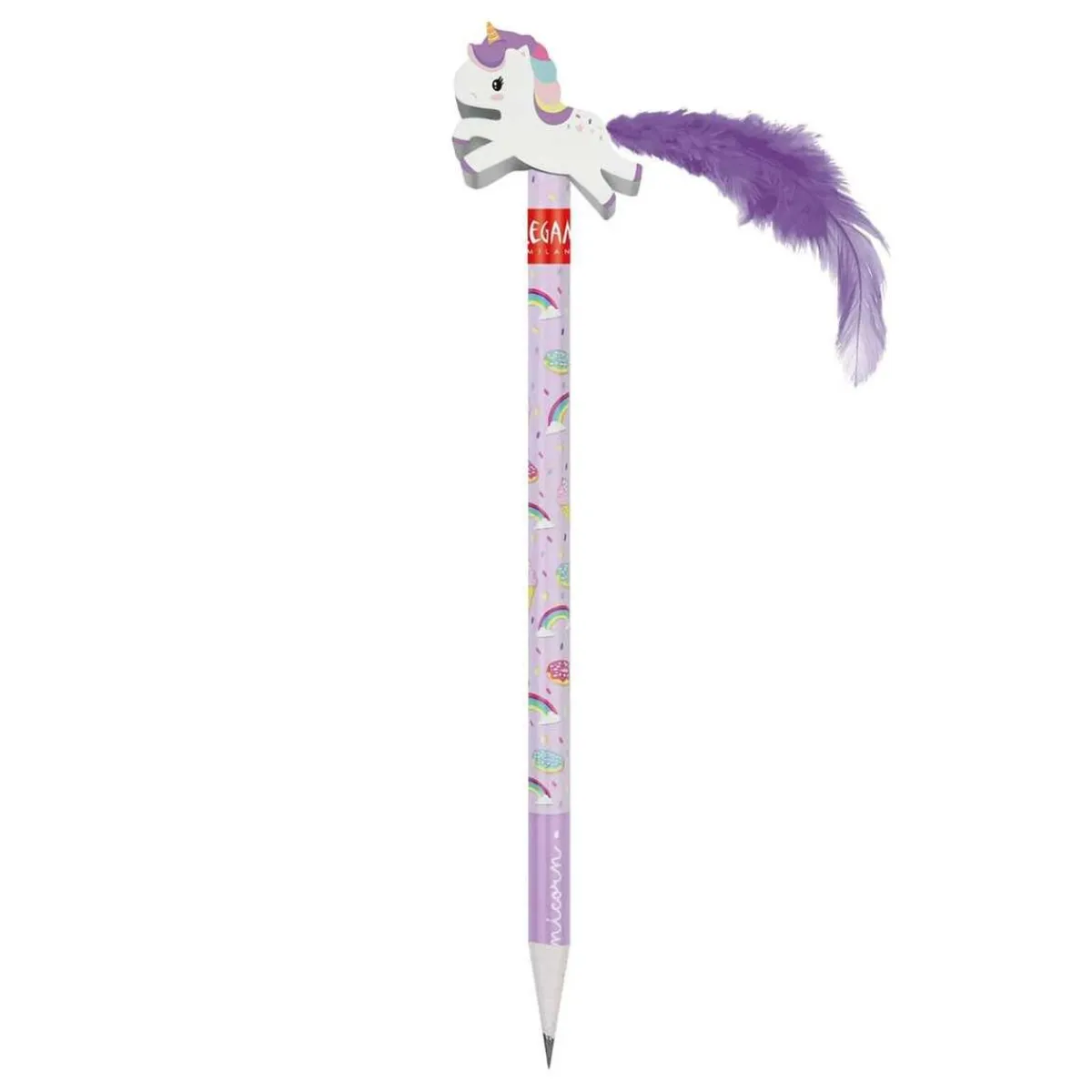 TOYS "R" US Estilo De Vida*OOPS! - Lápiz con goma unicornio decorado ㅤ