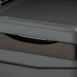 Outsunny Figuras De Acción*- Nevera congelador 45L Negro