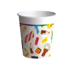 TOYS "R" US Artículos De Fiesta Y Regalos*Pack 8 vasos ecológicos Caramelos