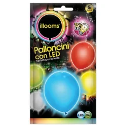 TOYS "R" US Artículos De Fiesta Y Regalos*Pack de 5 globos LED (varios colores)