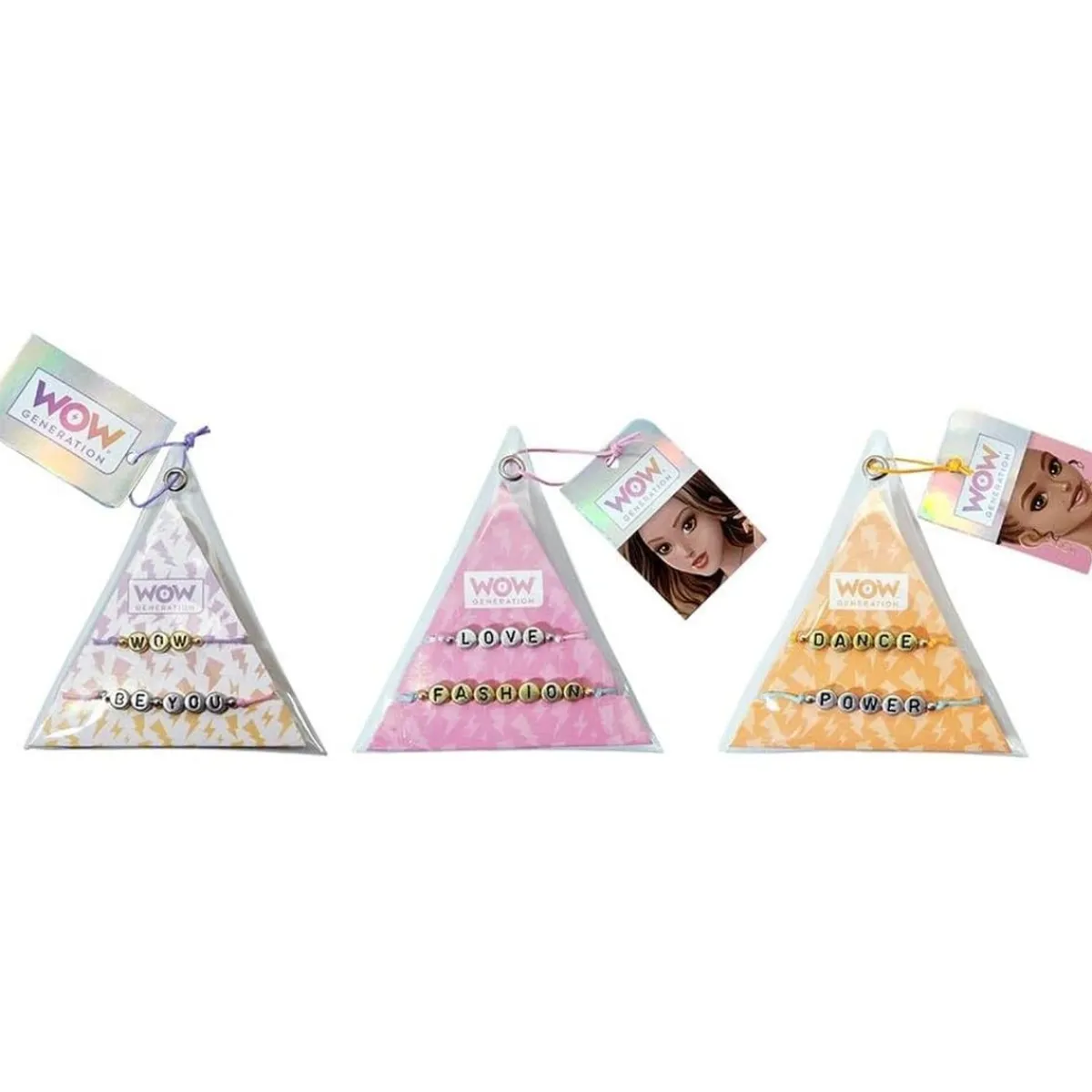 CLEMENTONI Estilo De Vida*Pack de pulseras con mensaje multicolor en estudio ㅤ