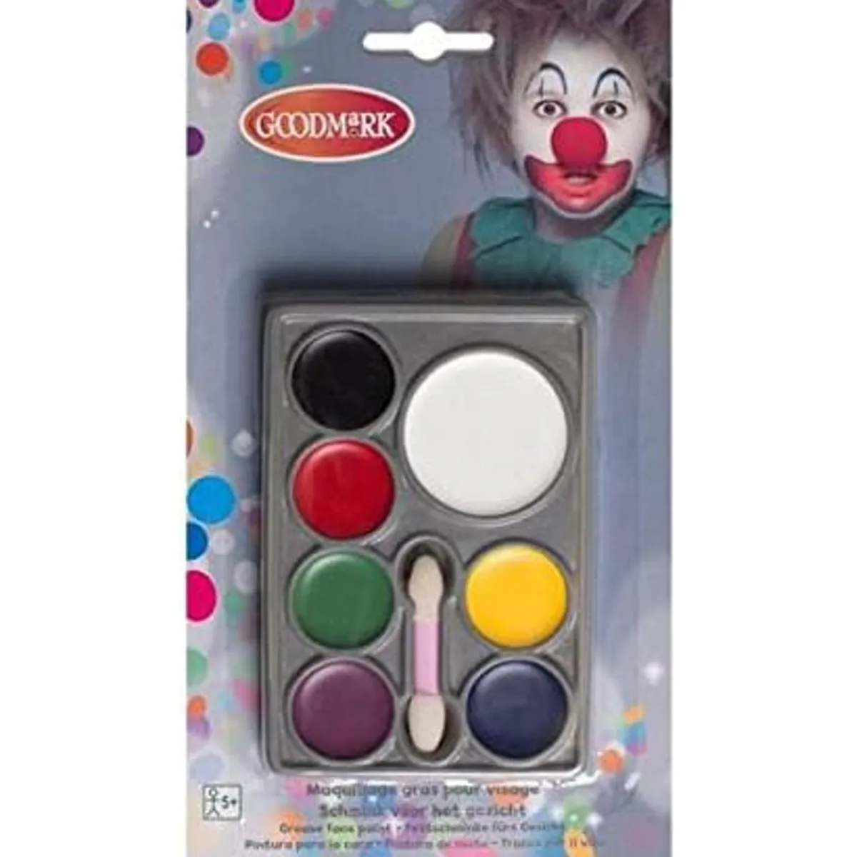 TOYS "R" US Disfraces|Halloween*Paleta de Maquillaje 7 Colores ㅤ