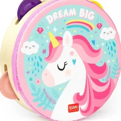 TOYS "R" US Estilo De Vida*Pandereta infantil con sonajeros, tema unicornio ㅤ