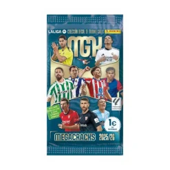 PANINI Coleccionables Y Mini Mundos*- Caja 50 sobres Megacracks La Liga 2025-2026