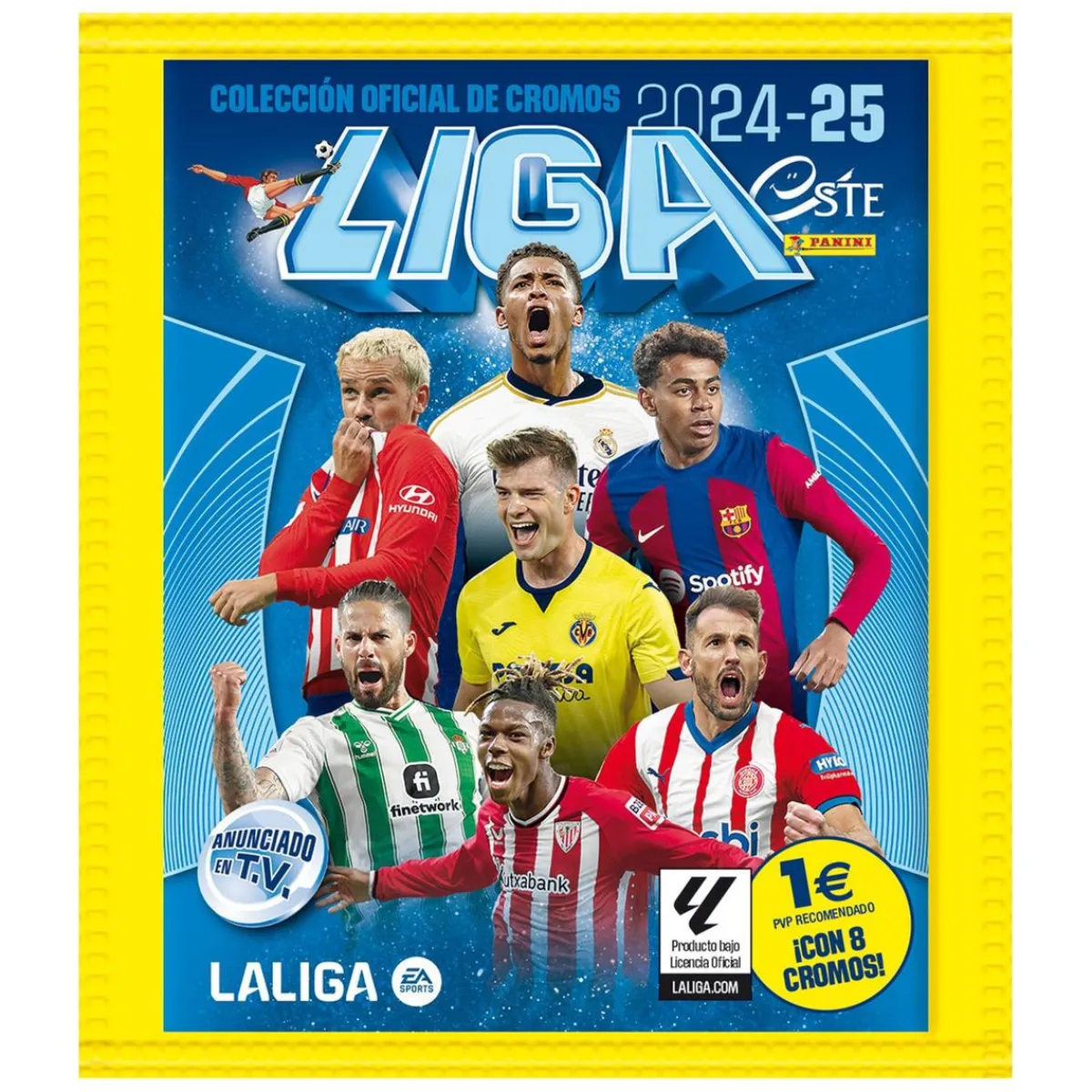 PANINI Coleccionables Y Mini Mundos*- Sobre cromos Liga Este 2024/2025