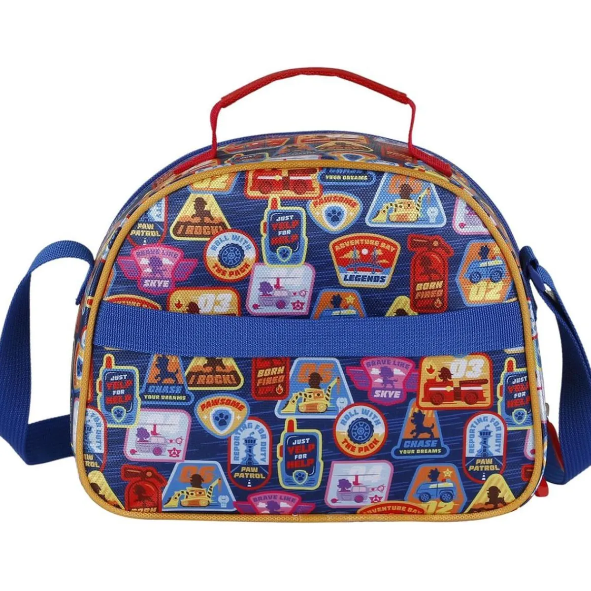 KARACTER MANIA Material Escolar*Patrulla Canina - Bolsa portamerienda 3D multicolor ㅤ