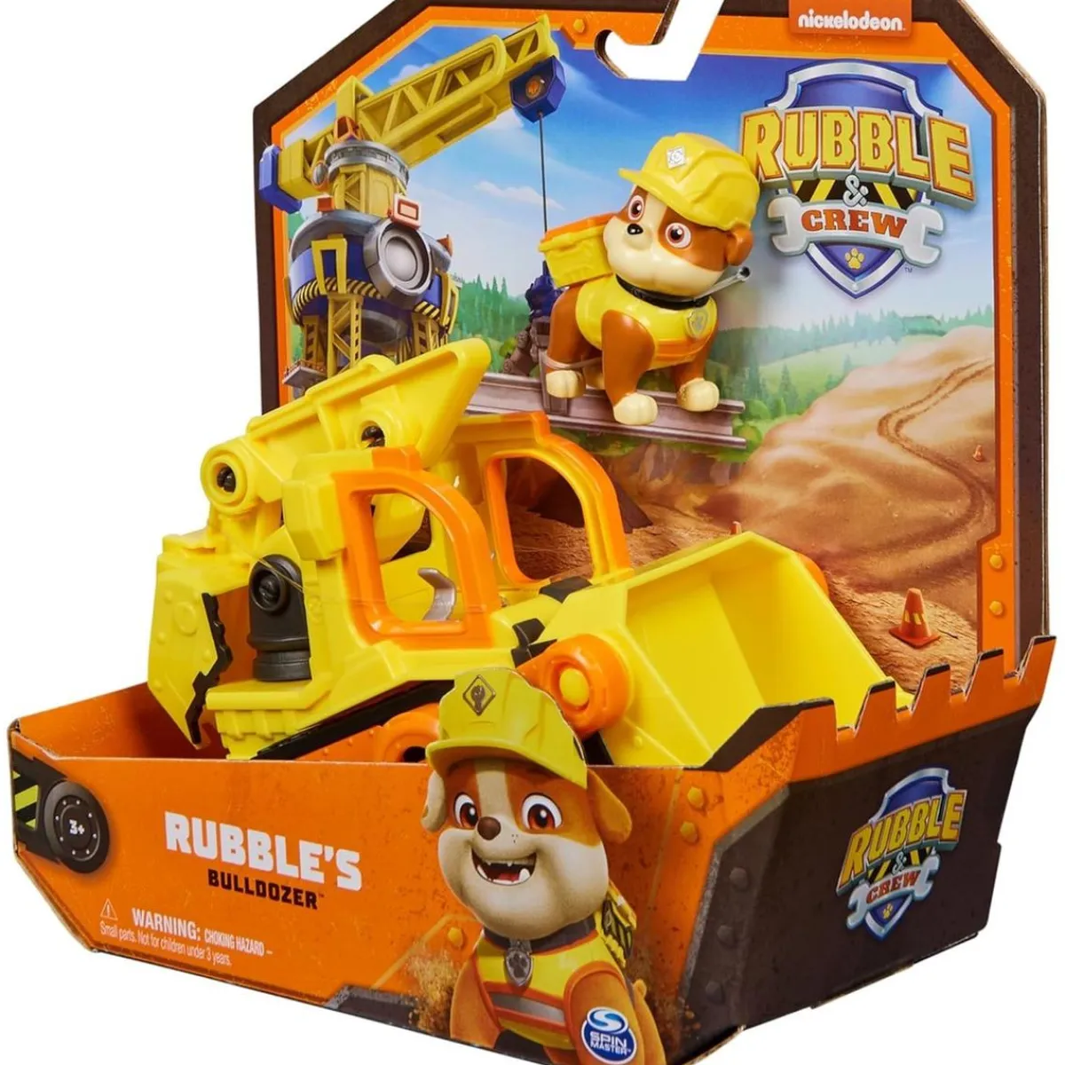SPIN MASTER Coleccionables Y Mini Mundos*Patrulla Canina - Bulldozer de juguete Rubble