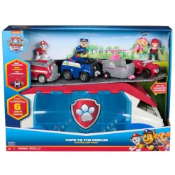 PAW PATROL Coleccionables Y Mini Mundos*Patrulla Canina - Camión patrulla con mascotas al rescate