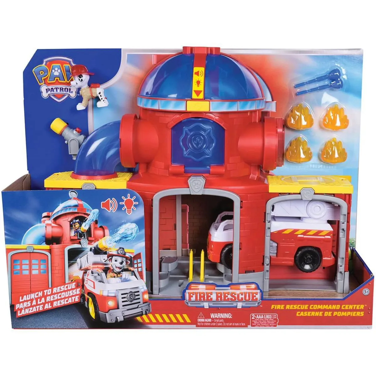 PAW PATROL Coleccionables Y Mini Mundos*Patrulla Canina - Estación de Bomberos