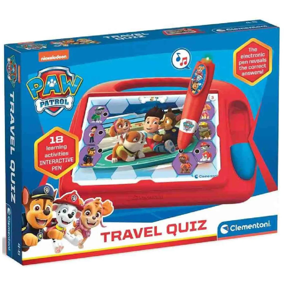 CLEMENTONI Juguetes Educativos Y Libros|Juegos Y Puzzles*Patrulla Canina - Maletín educativo