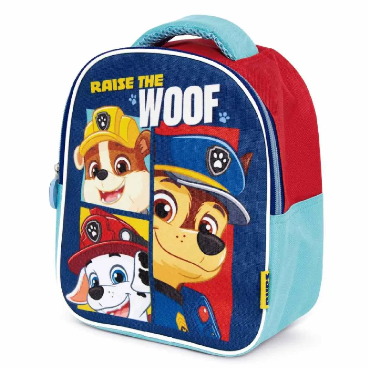 PAW PATROL Material Escolar*Patrulla Canina - Mochila Preescolar Azul 24x20x10 cm