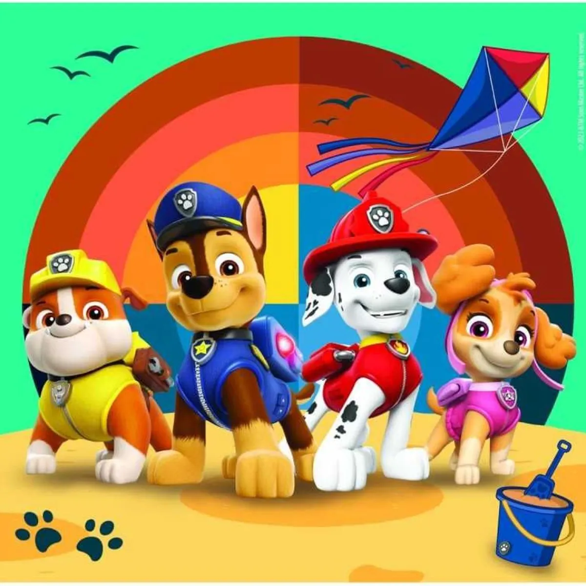 CLEMENTONI Juegos Y Puzzles*Patrulla Canina - Pack puzzles 3x48 piezas