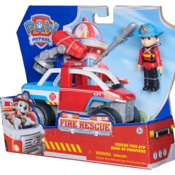 PAW PATROL Coleccionables Y Mini Mundos*Patrulla Canina - Vehículo Fire Rescue de Ryder