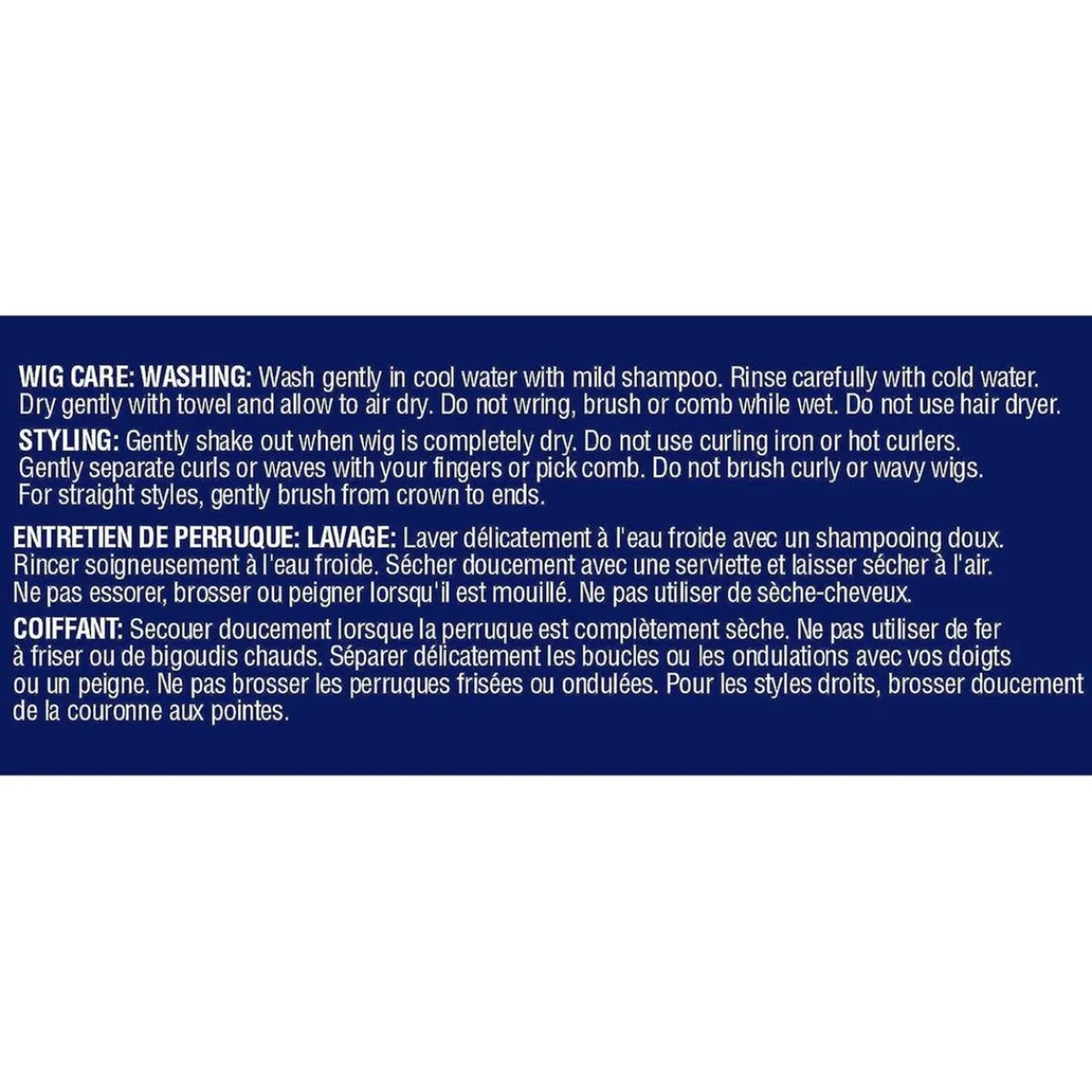 RUBIE'S Disfraces|Halloween*Peluca con trenzas y flequillo