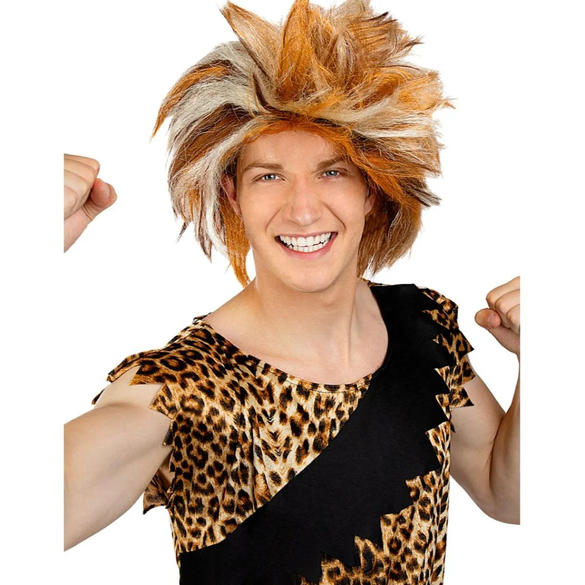 Funidelia Halloween|Disfraces*Peluca de cavernícola