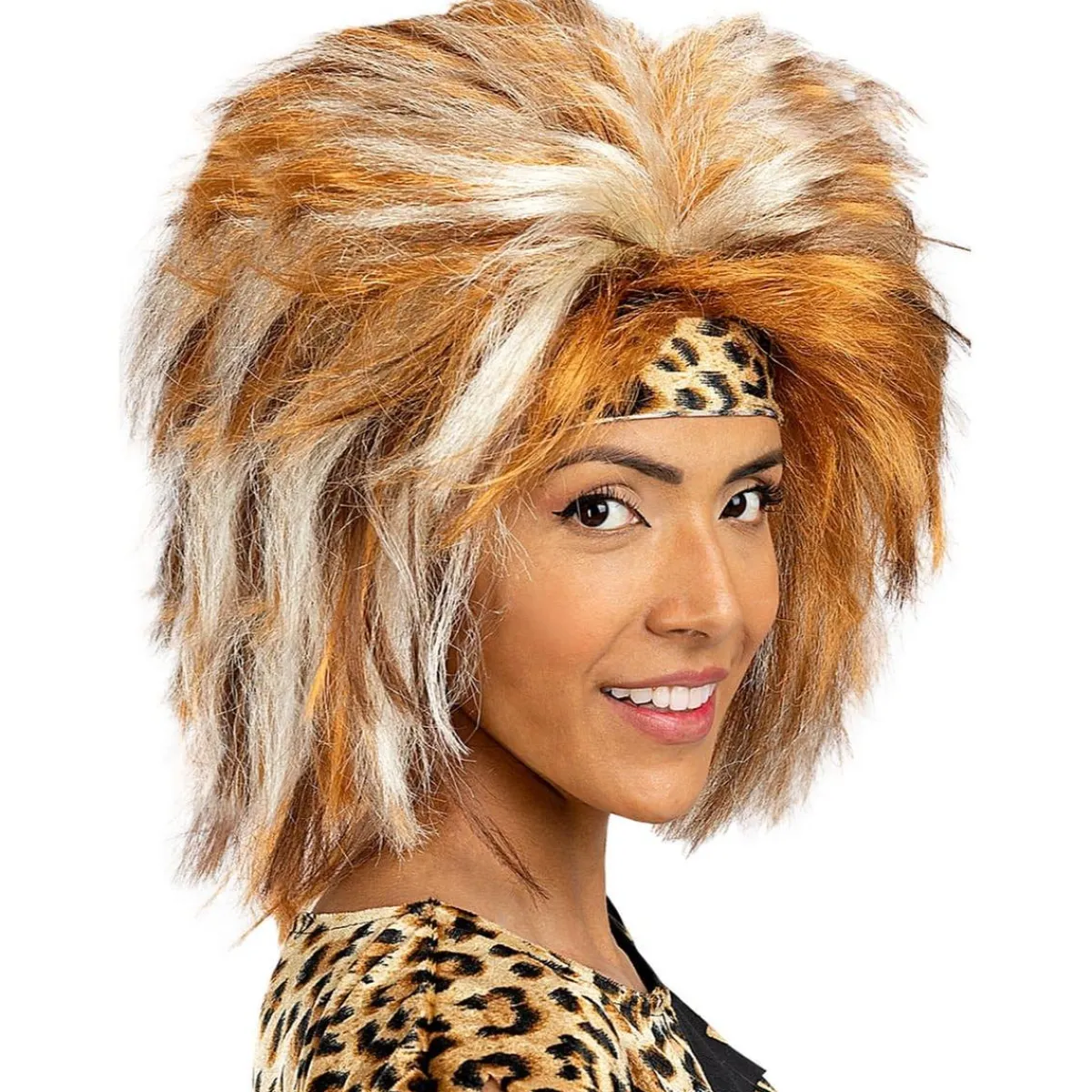 Funidelia Halloween|Disfraces*Peluca de cavernícola